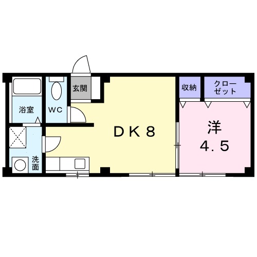 メゾン・ド・ニコルの間取り