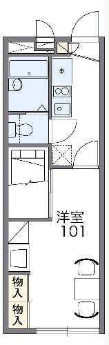 レオパレスレ ボヌールの間取り