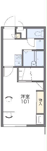 レオパレス鷹岡の間取り
