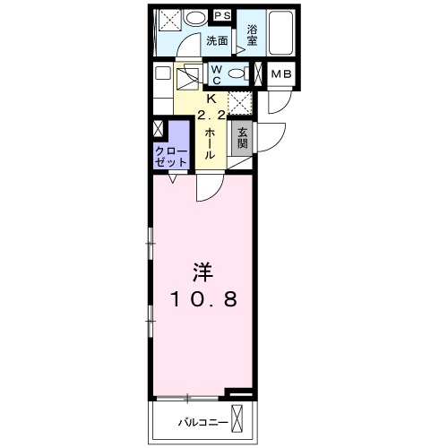 パティオの間取り