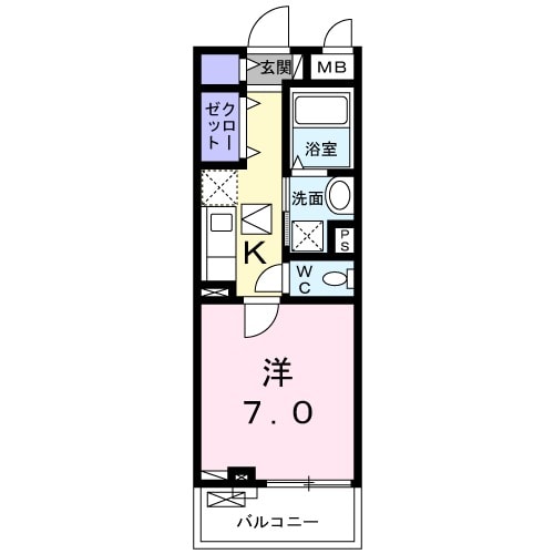 サイド ライス フィールドⅡの間取り