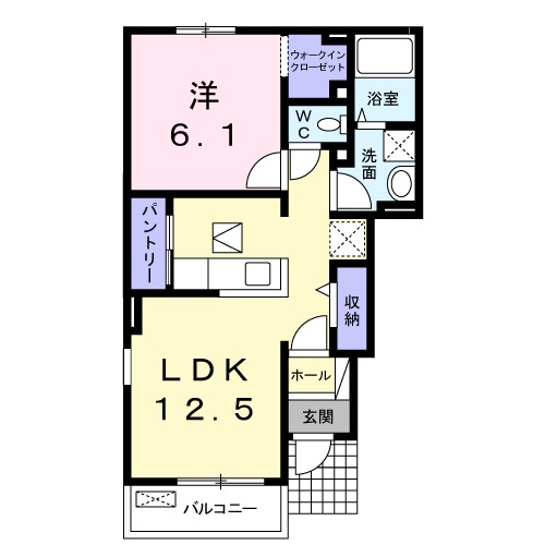 ルガートリミテッド1037Ⅱの間取り