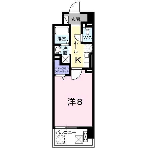 クラシェス尼崎の間取り