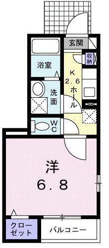 パインツリーフォレストの間取り