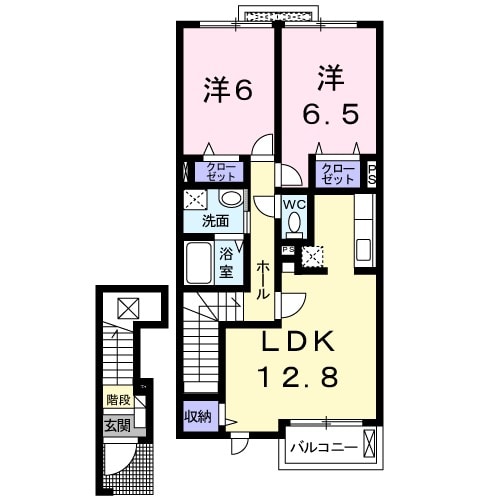 アンプリアルの間取り