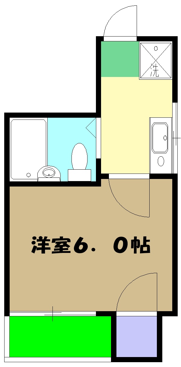 パステルハイツの間取り