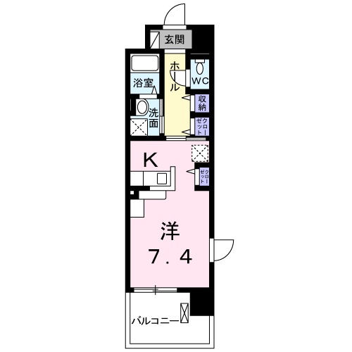 メルヴェーユの間取り
