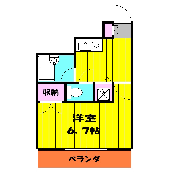 シエロ・アッズーロの間取り