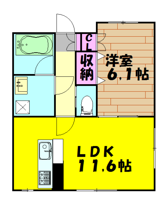 ハイクラストの間取り
