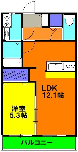 カトルパレ小石川の間取り