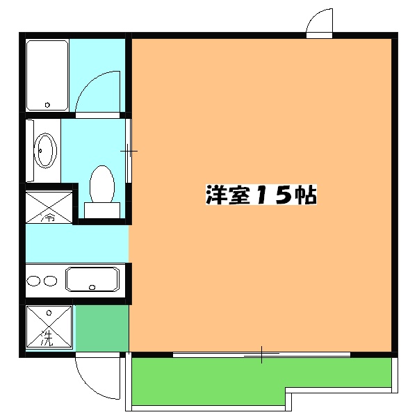 メゾンアズールの間取り