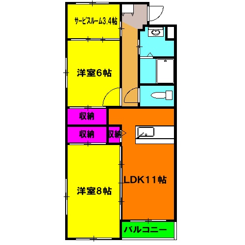 IBB7の間取り