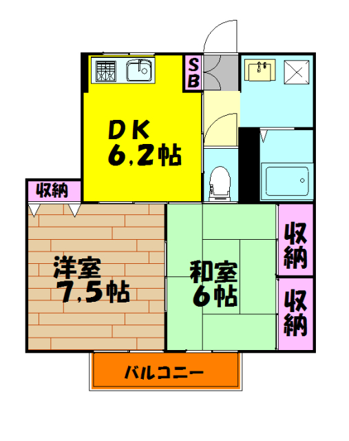 グランシャリオの間取り