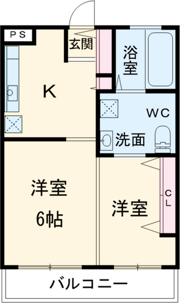 フレンズ桜堤の間取り