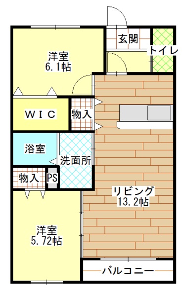 ＰｒｅｃｉｏｕｓⅡの間取り