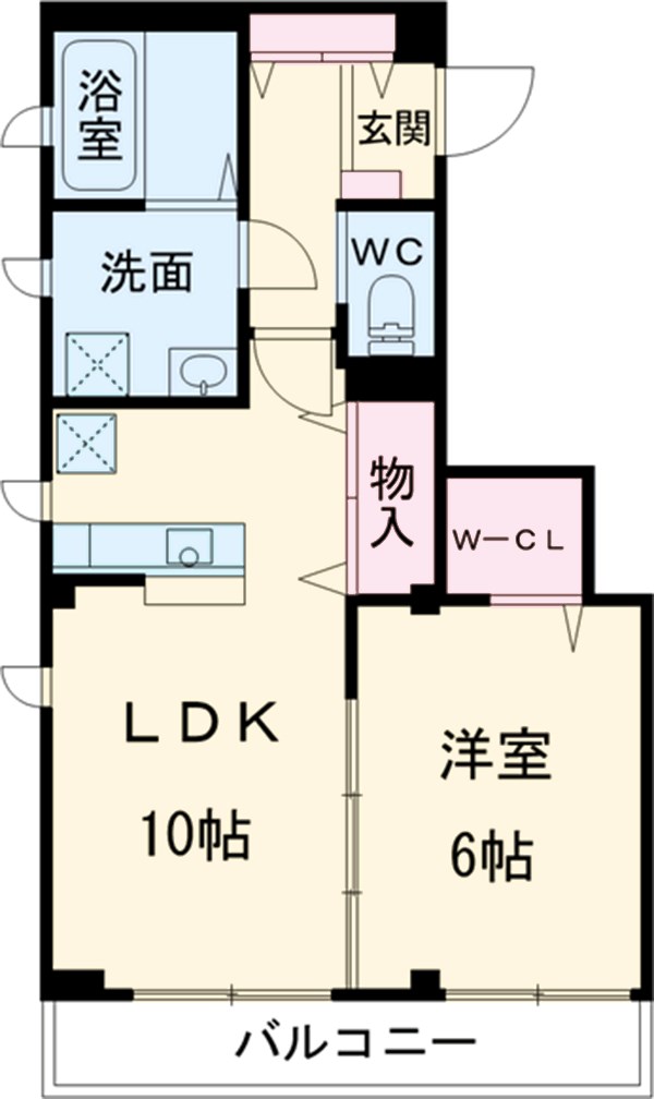アンテリュールの間取り