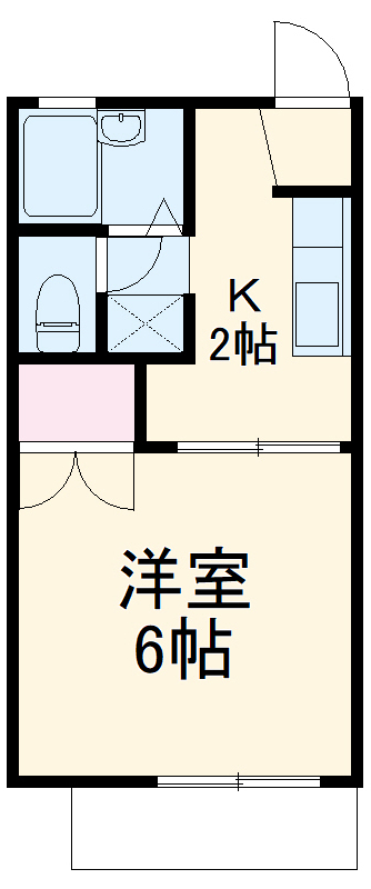 フォーブル村松Ⅱの間取り