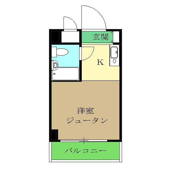 グローリア初穂武蔵境の間取り