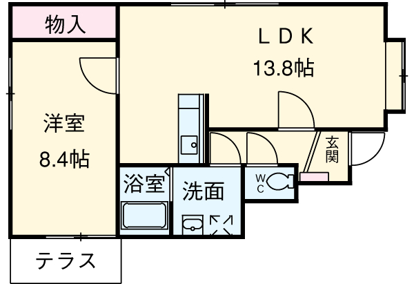 日比谷パティオの間取り