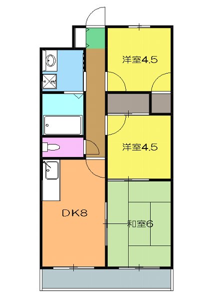 セジュールの間取り