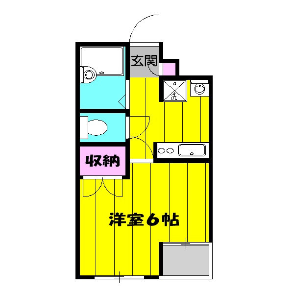 サードベルハイツの間取り