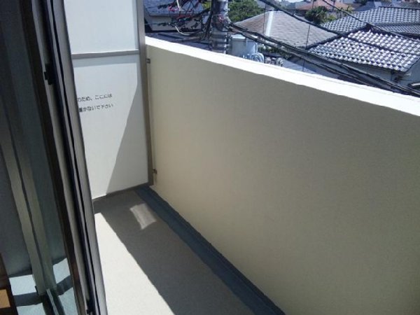 9/29 バルコニー