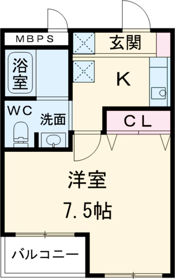 プログレッソ三鷹の間取り