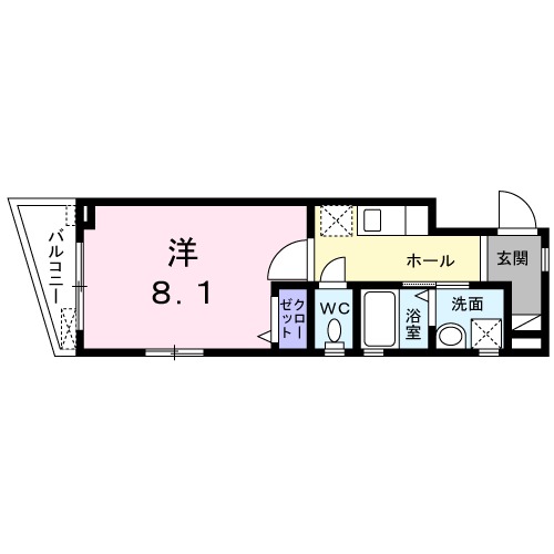 grace SK・troisの間取り