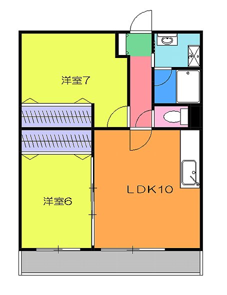 ラニッシュ ソネの間取り