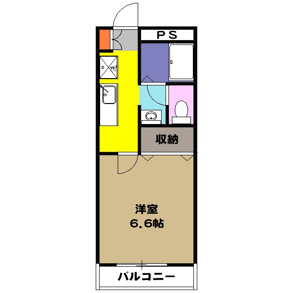 プレアディス2000の間取り