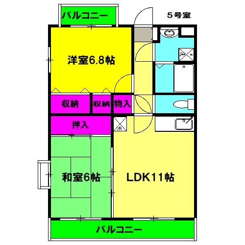 CO・COONの間取り