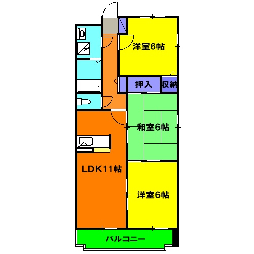 杉村ビルの間取り
