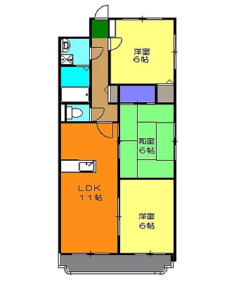 杉村ビルの間取り