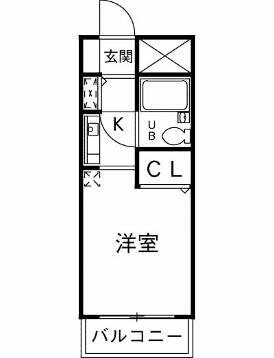 ウインベルソロ国分寺1の間取り
