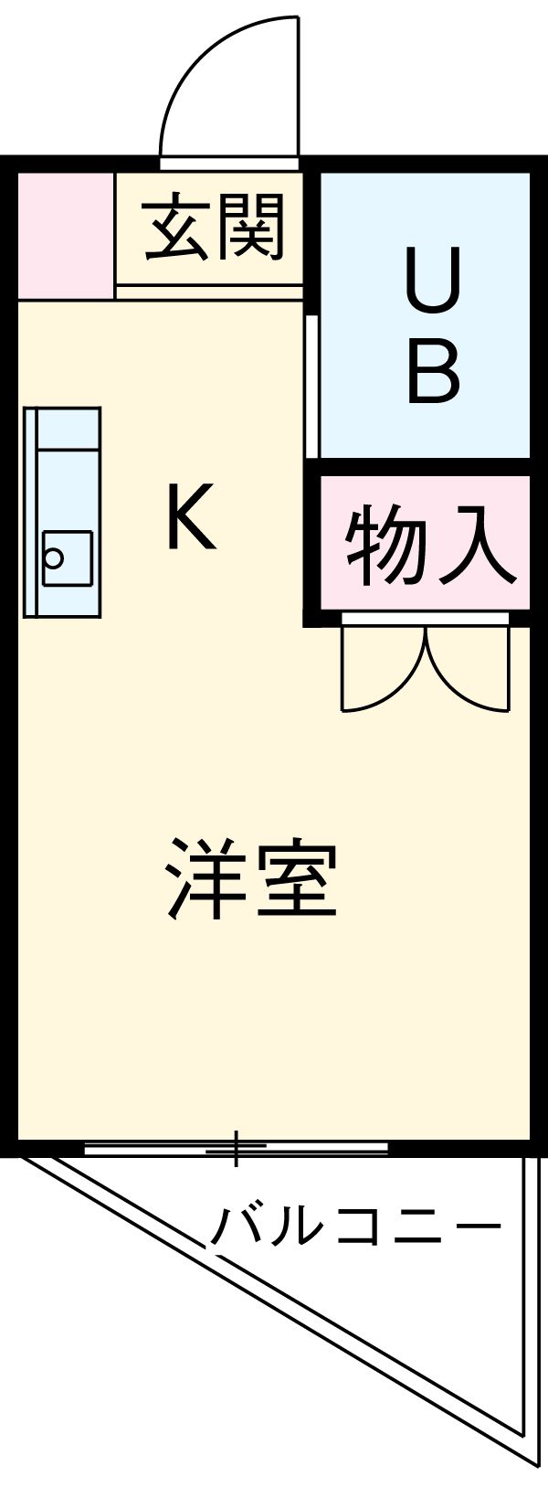 第一ホリィホックの間取り