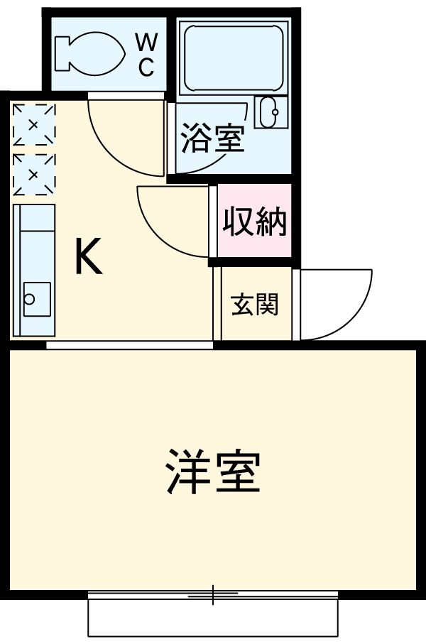 マンションカンナの間取り
