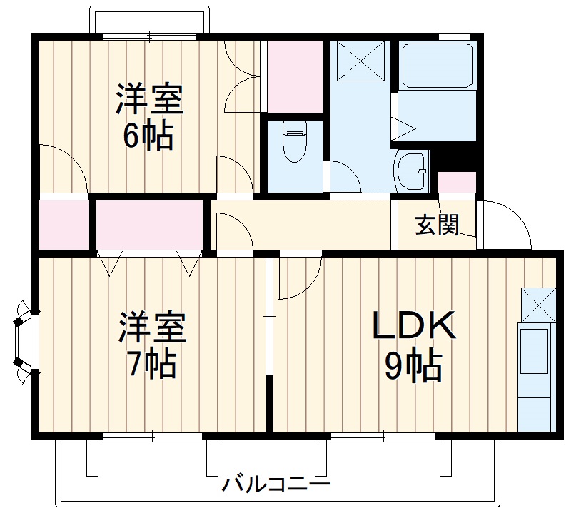 グリーンエステートの間取り
