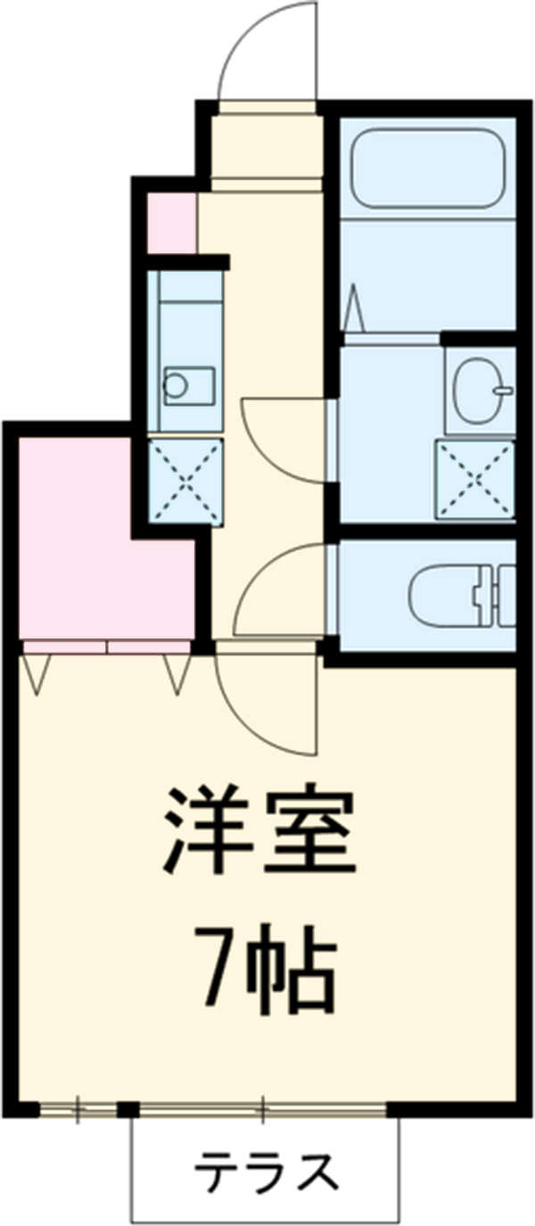ラフィネ東小金井の間取り