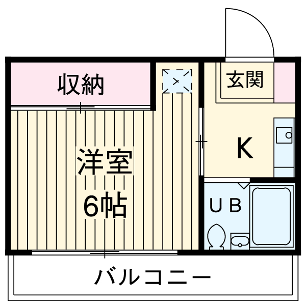 国分寺コスモの間取り