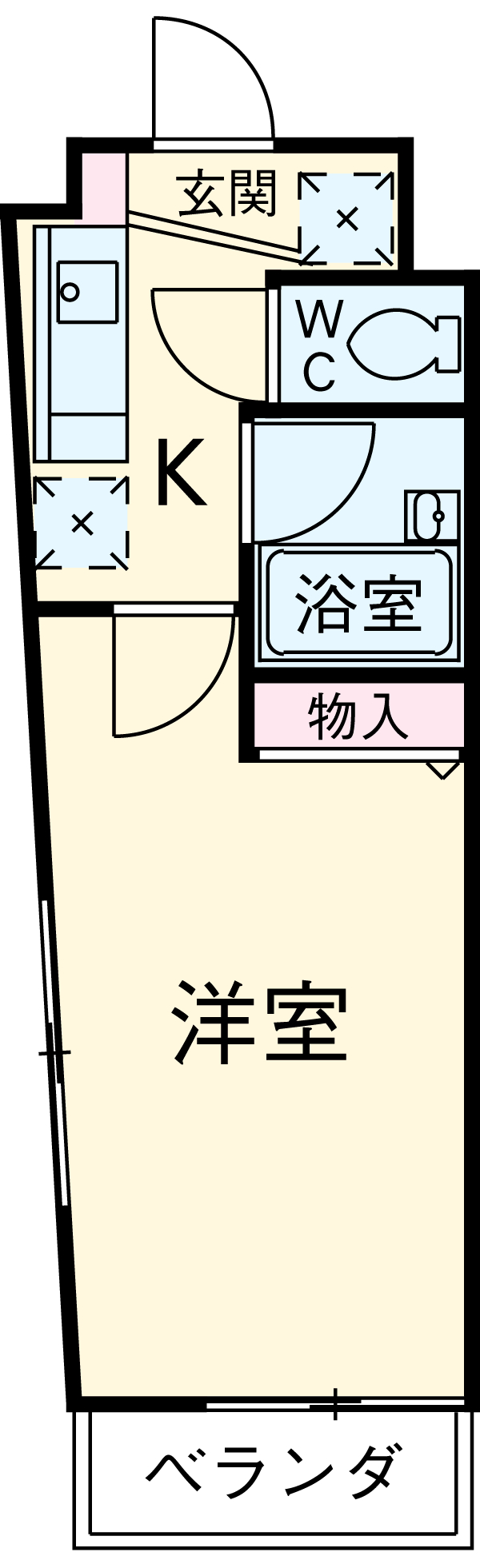 第6千代鶴ビルの間取り