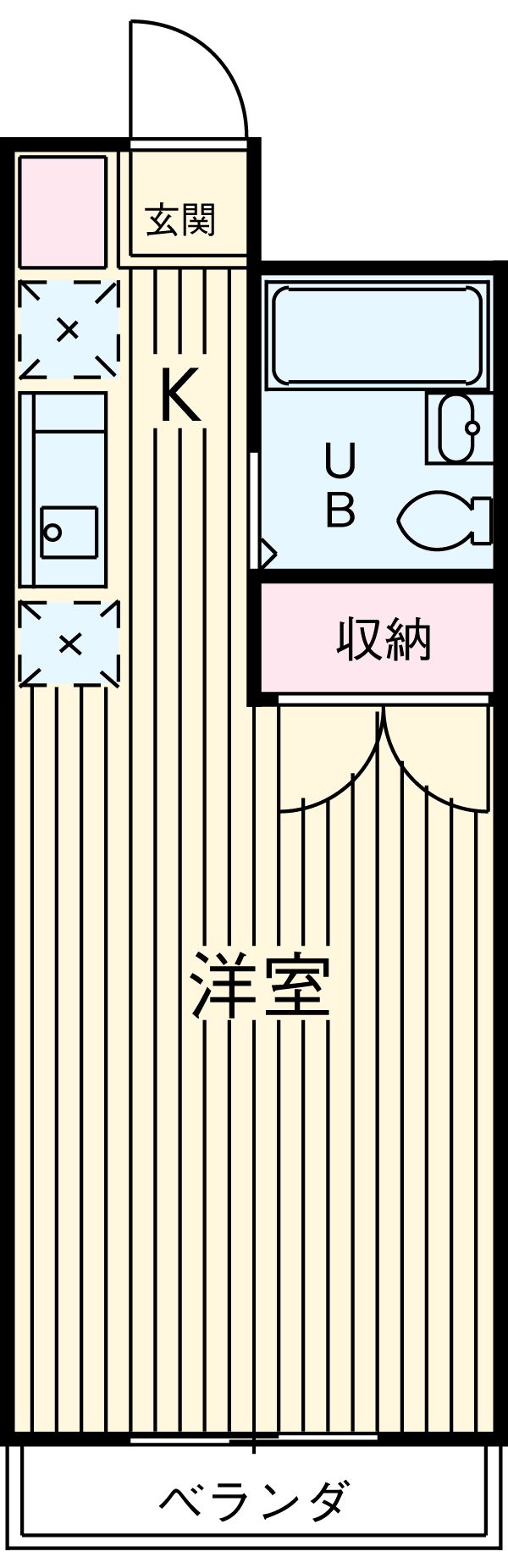 ラ・フォンテーヌの間取り