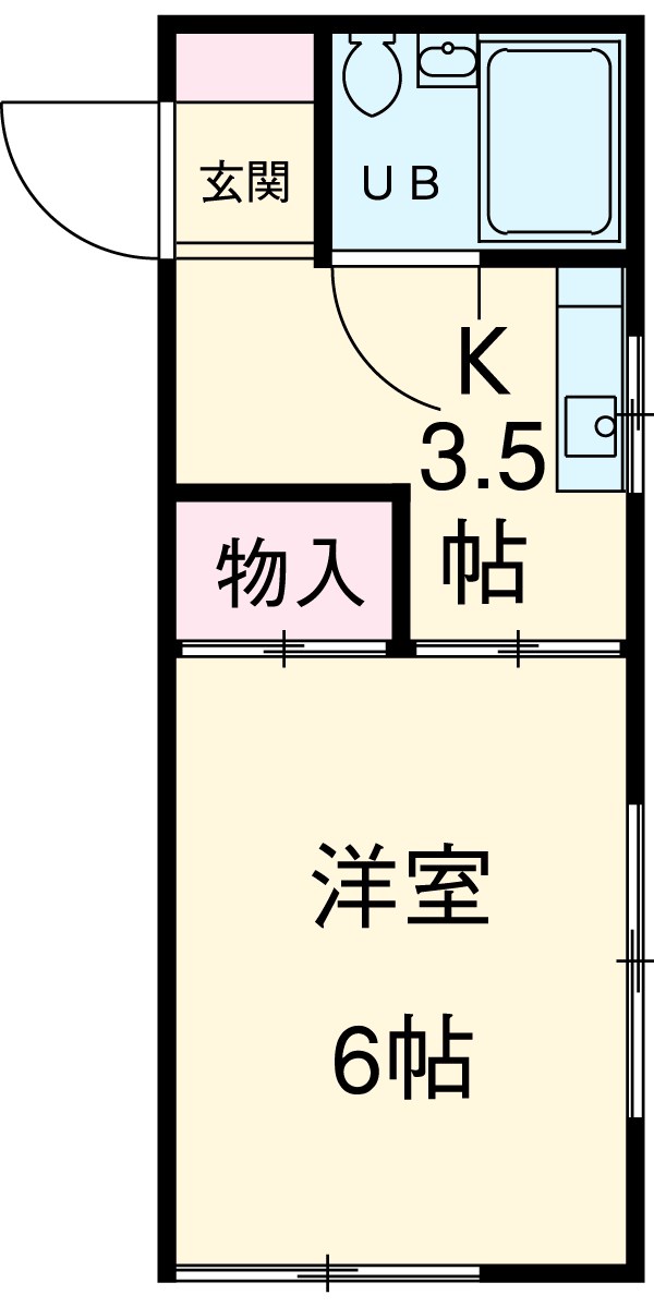 やまと荘の間取り