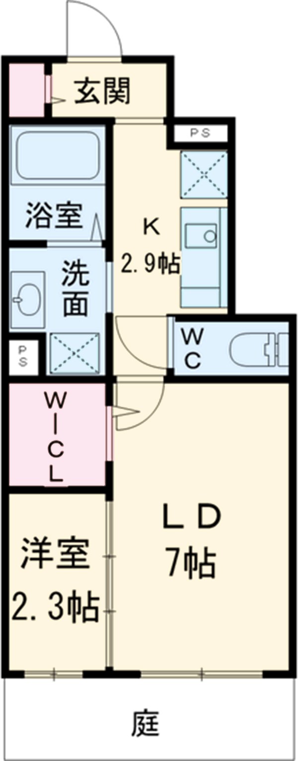 Di Quattro KozashibuyaCの間取り