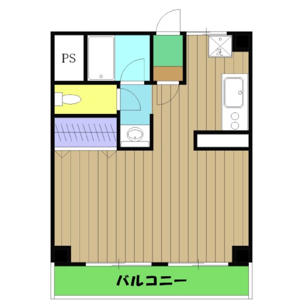 シュロス平山の間取り