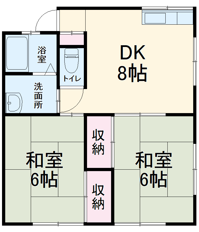 シャルム熊谷の間取り