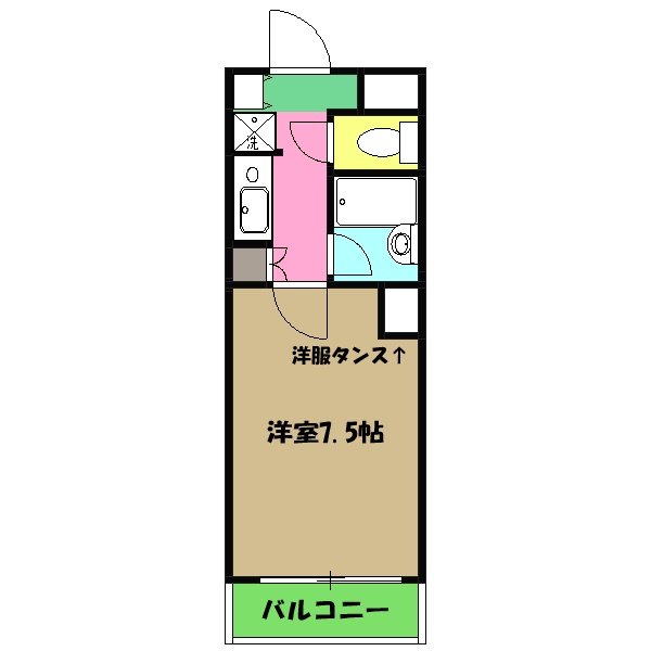 ルピナス5の間取り