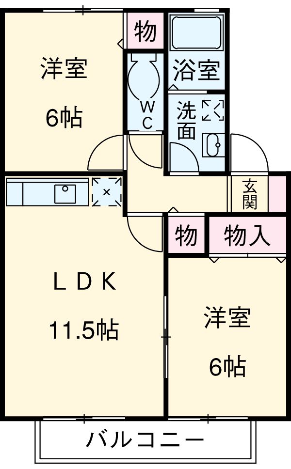 アステイオンの間取り