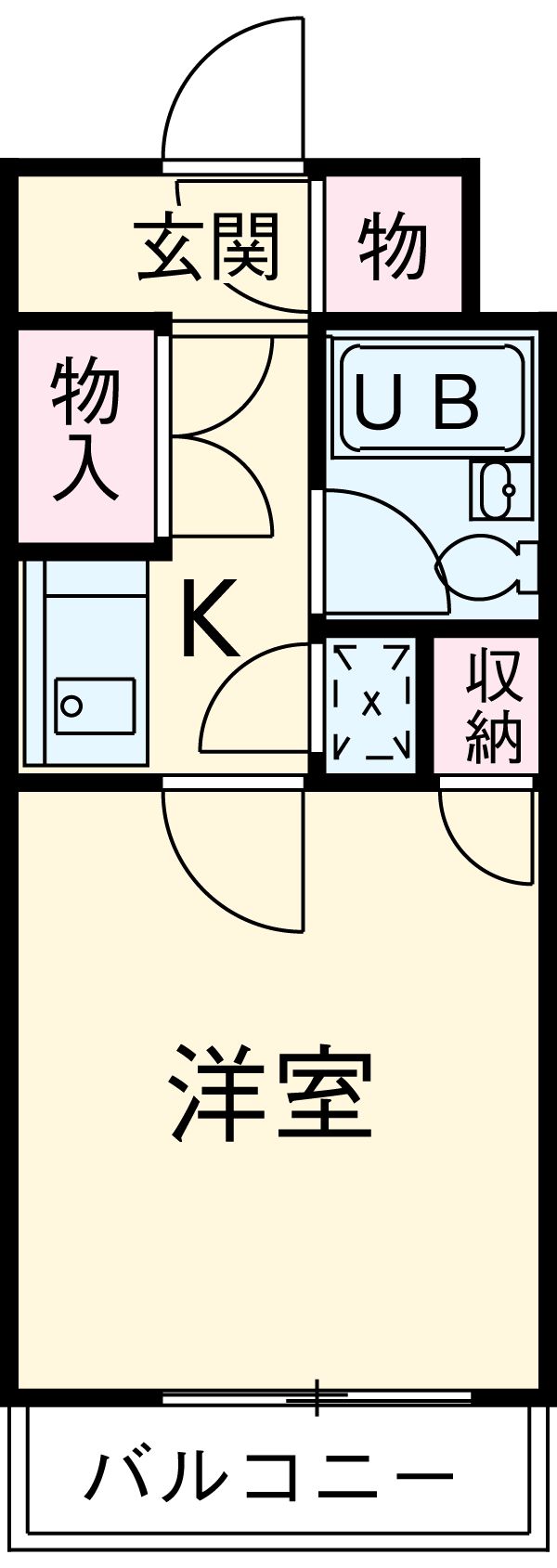 クレスト大和東の間取り