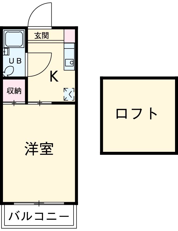 第12クリスタルハイツの間取り