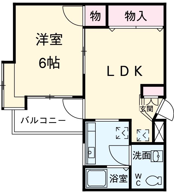 ニューフォレストの間取り